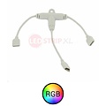 Splitter kabel voor RGB LED strips van 1 naar 2