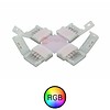 RGB LEDStrip klik koppelstuk kruispunt soldeervrij