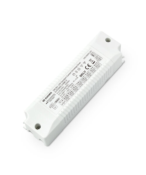 Euchips 30Watt Constant Current Dali en 1-10V Driver 550/600/650/700/750/800/850/900mA