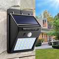 Solar LED lamp - bewegingssensor - tuinverlichting zonne-energie