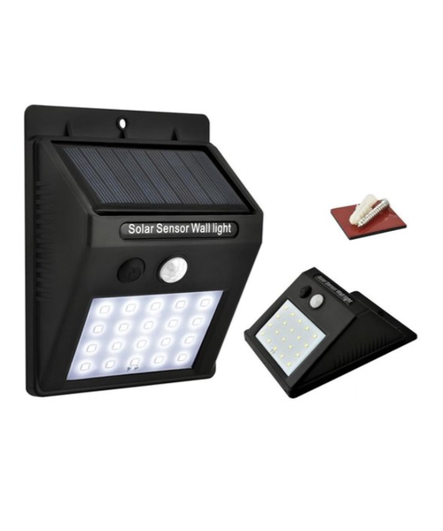 Solar LED lamp - bewegingssensor - tuinverlichting zonne-energie