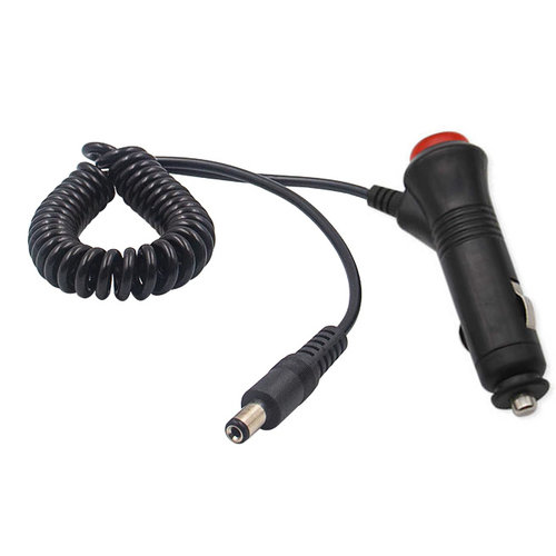 12 Volt 3 Ampere LEDStrip Stroomadapter met Sigarettenaansteker plug en Aan / Uit schakelaar