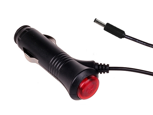 12 Volt 3 Ampere LEDStrip Stroomadapter met Sigarettenaansteker plug en Aan Uit - LEDStripXL