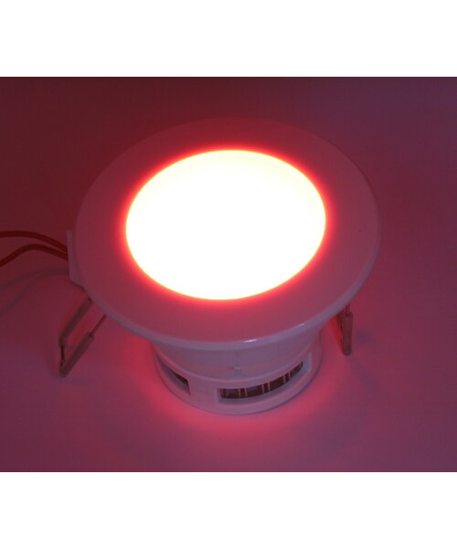 RGB 5 Watt LED Downlight met IR Afstandsbediening