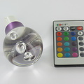 RGB 3 Watt LED 'bal' Lamp GU10