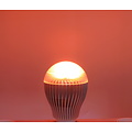 RGB 9 Watt LED 'bulb' GU10 met fade-strobo effect