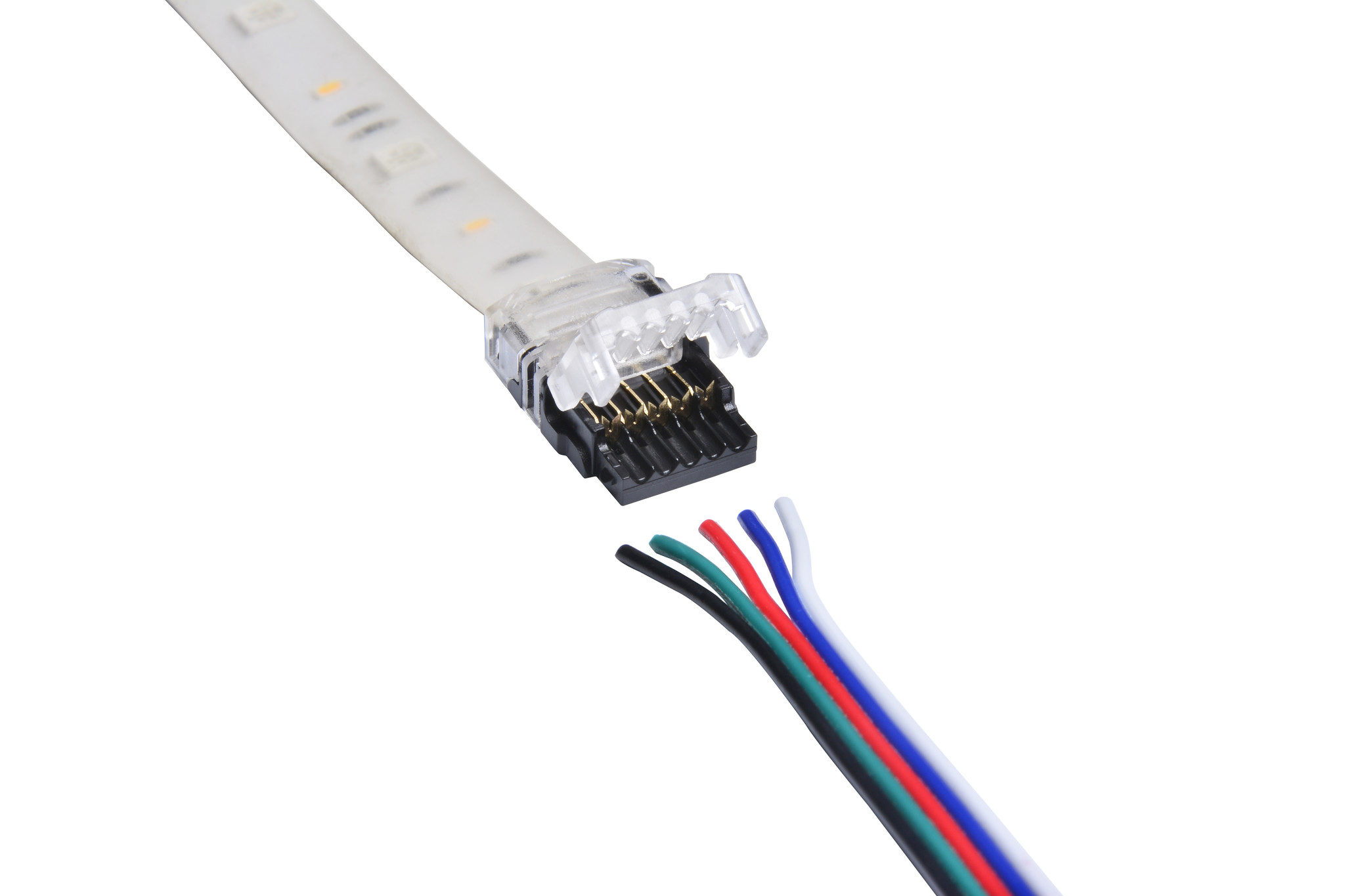 scherm Woud moord Klik Connector voor RGBW LED Strips IP65 | LEDStripXL - LEDStripXL