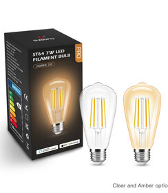 Zigbee 3.0 E27 CCT LED Filament Lamp 7 Watt ST64