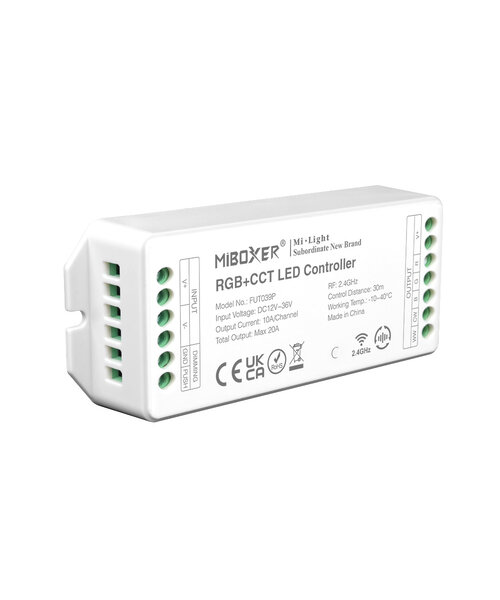 Milight / MiBoxer 2.4GHz RGB+CCT LEDStrip PRO Controller 20A Output
