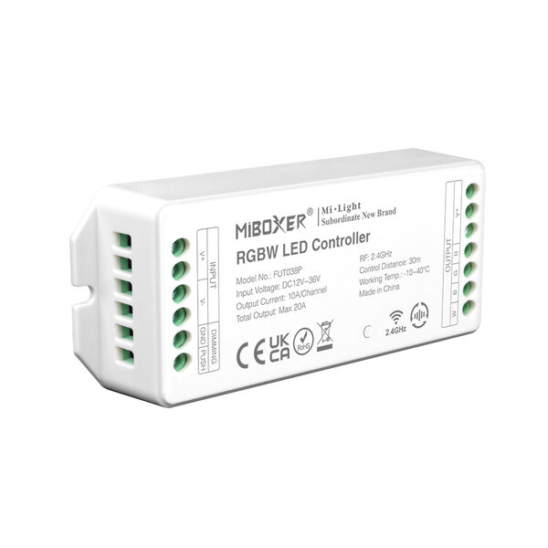 Milight / MiBoxer 2.4GHz RGBW LEDStrip PRO Controller 20A Output