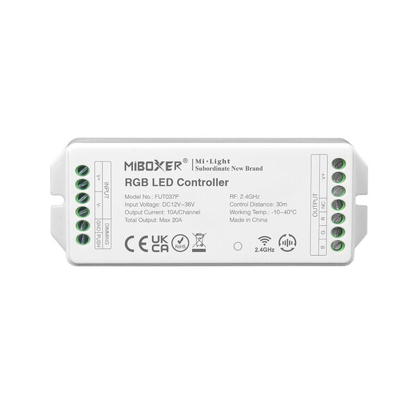 Milight / MiBoxer 2.4GHz RGB LEDStrip PRO Controller 20A Output
