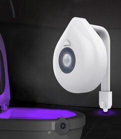 LED RGB Toilet lamp met Bewegingssensor