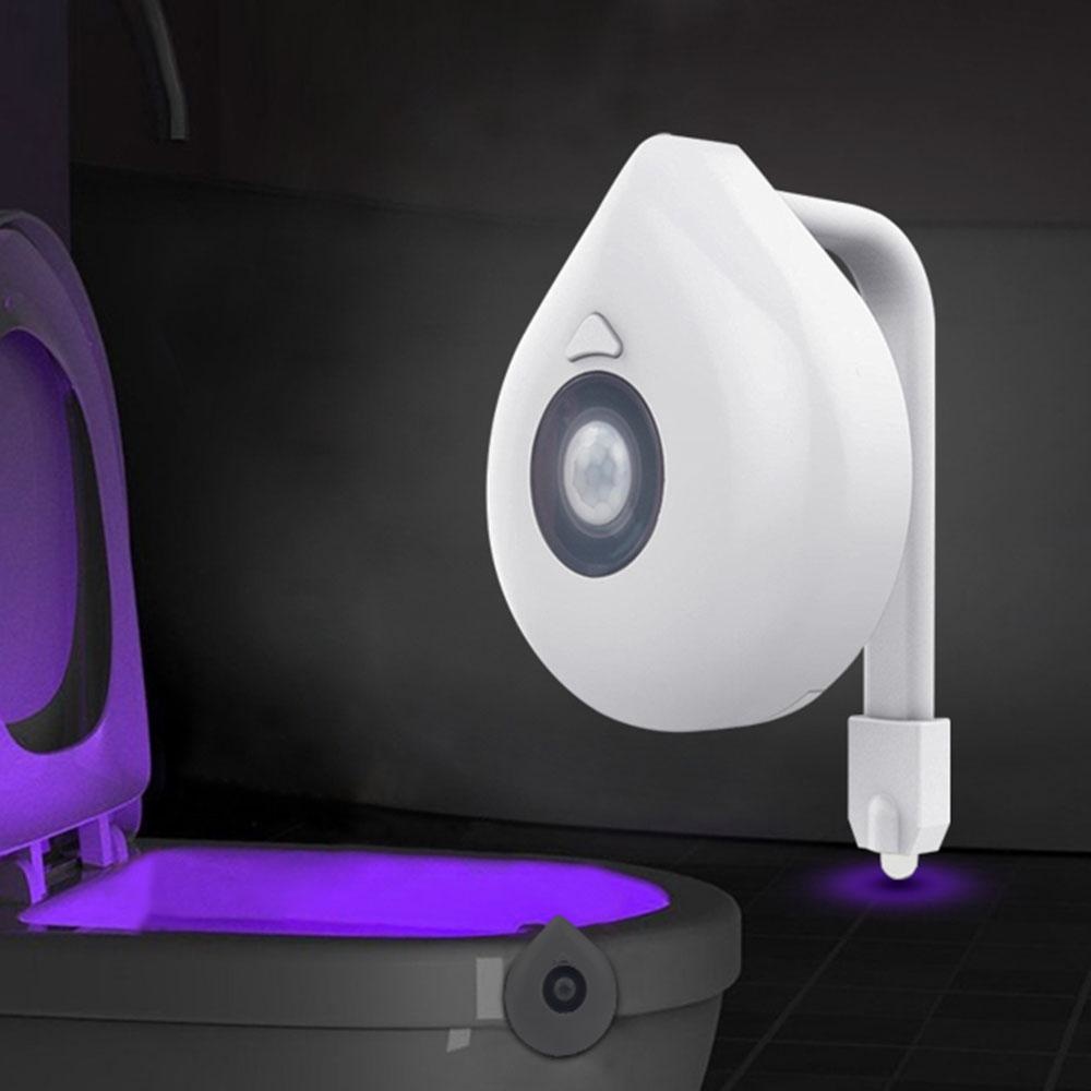 LED RGB Toilet lamp met Bewegingssensor