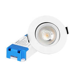 6 Watt 230v Triac Dimbare LED Inbouwspot - Warm Wit