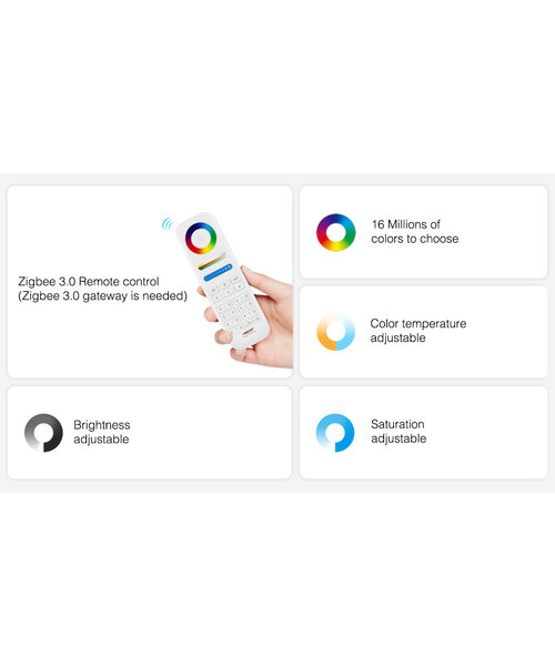 Downlight LED - Zigbee 3.0 6W RGB+CCT - FUT068Z - MiBoxer