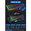 iMice 4-in-1 Gaming set met muis, toetsenbord, koptelefoon en muismat - RGB verlichting