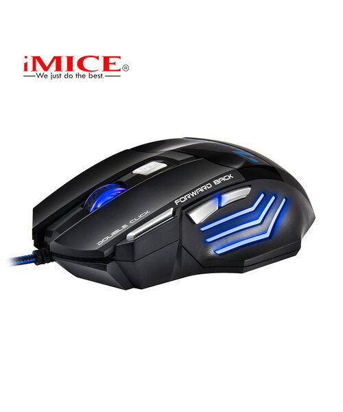 iMice 4-in-1 Gaming set met muis, toetsenbord, koptelefoon en muismat - RGB verlichting