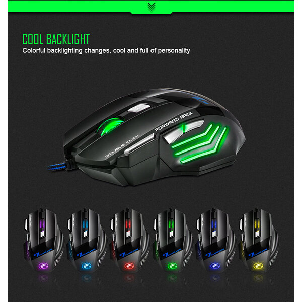 iMice Game toetsenbord en game muis set - RGB verlichting