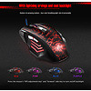 iMice Game muis met verlichting - 7 knoppen - Thunder design -  1200/1600/2400/3200 DPI - macro-programmering