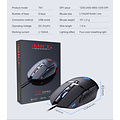 iMice Game muis - 8 knoppen - Instelbare DPI - LED Verlichting - 7200 DPI
