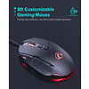 iMice Game muis - 8 knoppen - Instelbare DPI - LED Verlichting - 7200 DPI