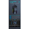 iMice Game muis met extra cover - 7 knoppen - RGB verlichting - Instelbare DPI