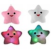 LED Kussen Happy Star roze of wit