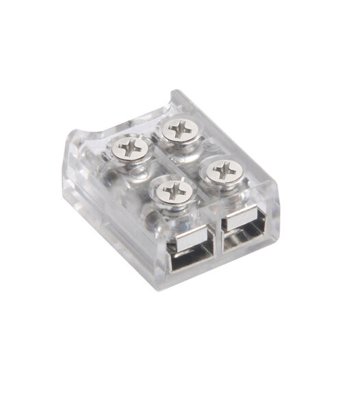 LEDStrip connector met schroefbevestiging voor 8mm pcb ledstrip met 1 kleur