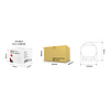 Milight / MiBoxer Zigbee 3.0 Draadloze PIR Sensor Bewegingsmelder