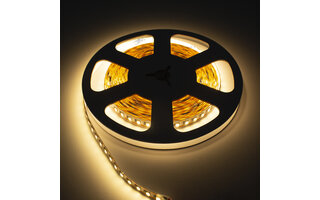 LED Strip Warm Wit 5 Meter 120 LED 24V - Knip per 1 LED