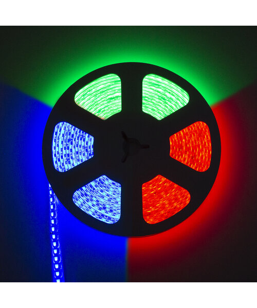 RGB LED Strip 5 meter 160 led/m DC24V IP65