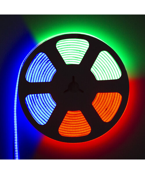 COB RGB LED Strip 5 meter 840led/m 24V