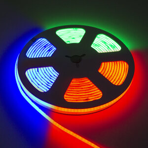 COB RGB LED Strip 5 meter 840led/m 24V