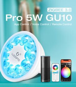Zigbee PRO RGB+CCT 5 Watt GU10 Spot 30° lens