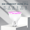GLEDOPTO Zigbee PRO Color and White 5 Watt GU10 Spot 30° lens