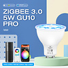 GLEDOPTO Zigbee PRO Color and White 5 Watt GU10 Spot 30° lens