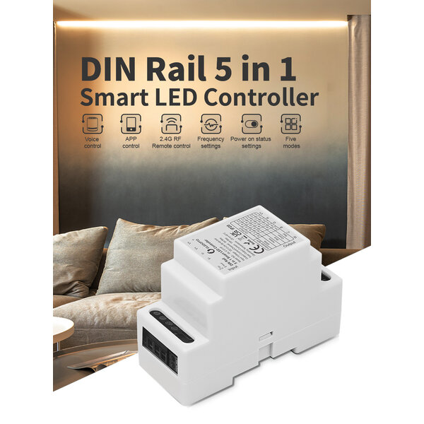 GLEDOPTO Din Rail Zigbee PRO 5in1 Smart LED Controller