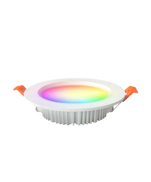 GLEDOPTO Zigbee PRO RGB+CCT Ultra dun 6W LED Downlight