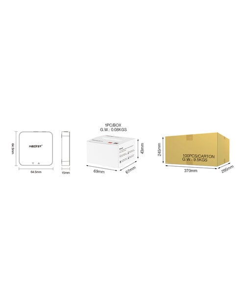 Milight / MiBoxer Multimode Gateway ZB-BOX3 Zigbee 3.0