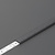TOPMET Zwarte click cover 2 meter voor Slim8 en Smart10 profielen