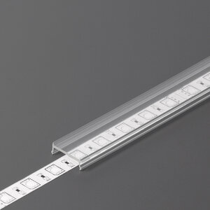 2 Meter C3 Click Cover Transparant voor SMART16 / PLANE 14 Profielen