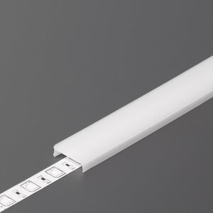 2 Meter C3 Click Cover Opaal Melkglas voor SMART16 / PLANE 14 Profielen