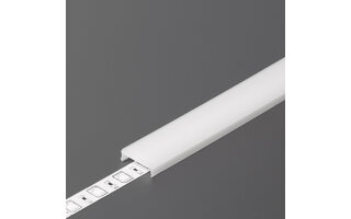 2 Meter C3 Click Cover Opaal Melkglas voor SMART16 Profielen