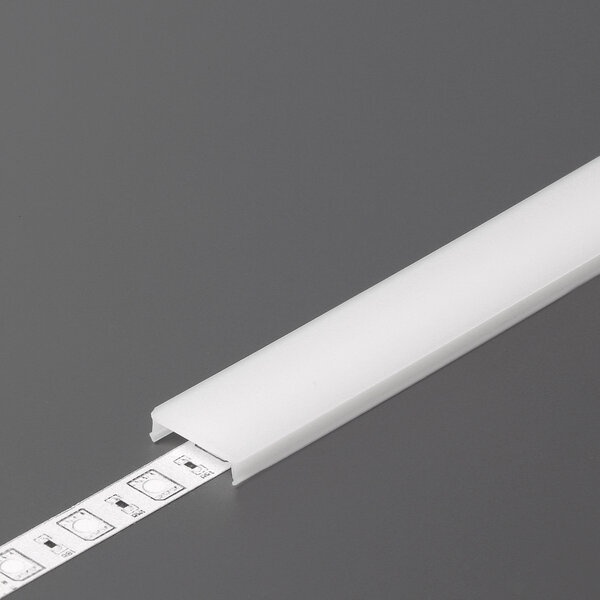 TOPMET 2 Meter C3 Click Cover Opaal Melkglas voor SMART16 / PLANE 14 Profielen