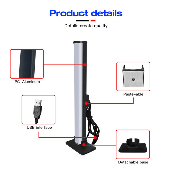 GLEDOPTO Zigbee PRO 4W RGB+CCT light bar