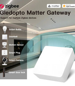 GLEDOPTO Zigbee 3.0 Gateway MATTER compatible iOS Home