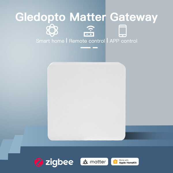 GLEDOPTO Zigbee 3.0 Gateway MATTER en Apple Home Compatible
