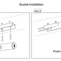 LED Strip deursensor voor kasten en deuren - Wit