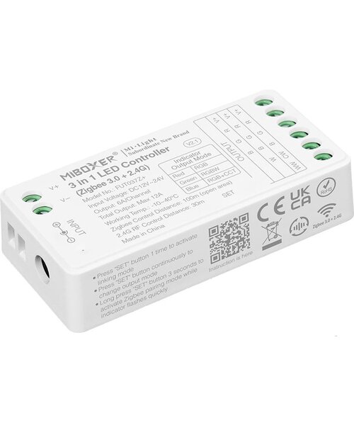 Milight / MiBoxer MiBoxer 3 in 1 LED Controller (Zigbee 3.0 +2.4G) RGB/RGBW/RGBCCT