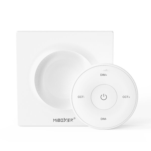 Milight / MiBoxer Draadloos Wandpaneel en Afstandsbediening Combi voor LED Strips K2